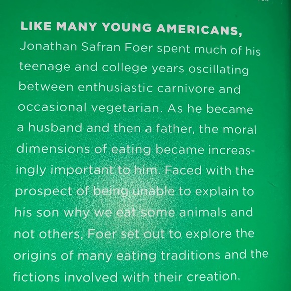 Eating Animals ethics book - Picture 3 of 5